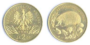2 złote 1996 (Jeż.)
