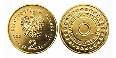 2 złote 2007 (Enigma.)