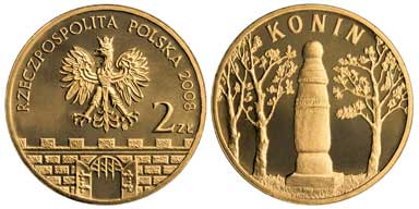 2 złote 2008 (Konin.)
